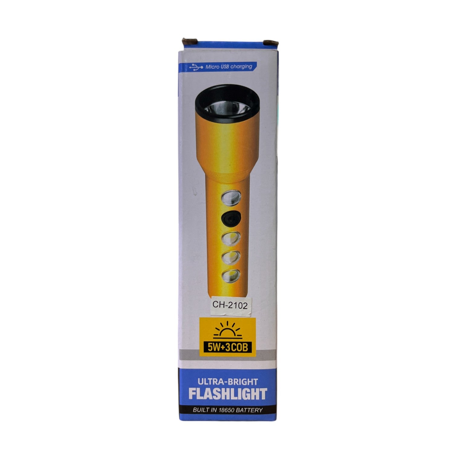 LINTERNA LUZ AZUL 3 BOMBILLOS LINTERNA LUZ AZUL 3 BOMBILLOS
